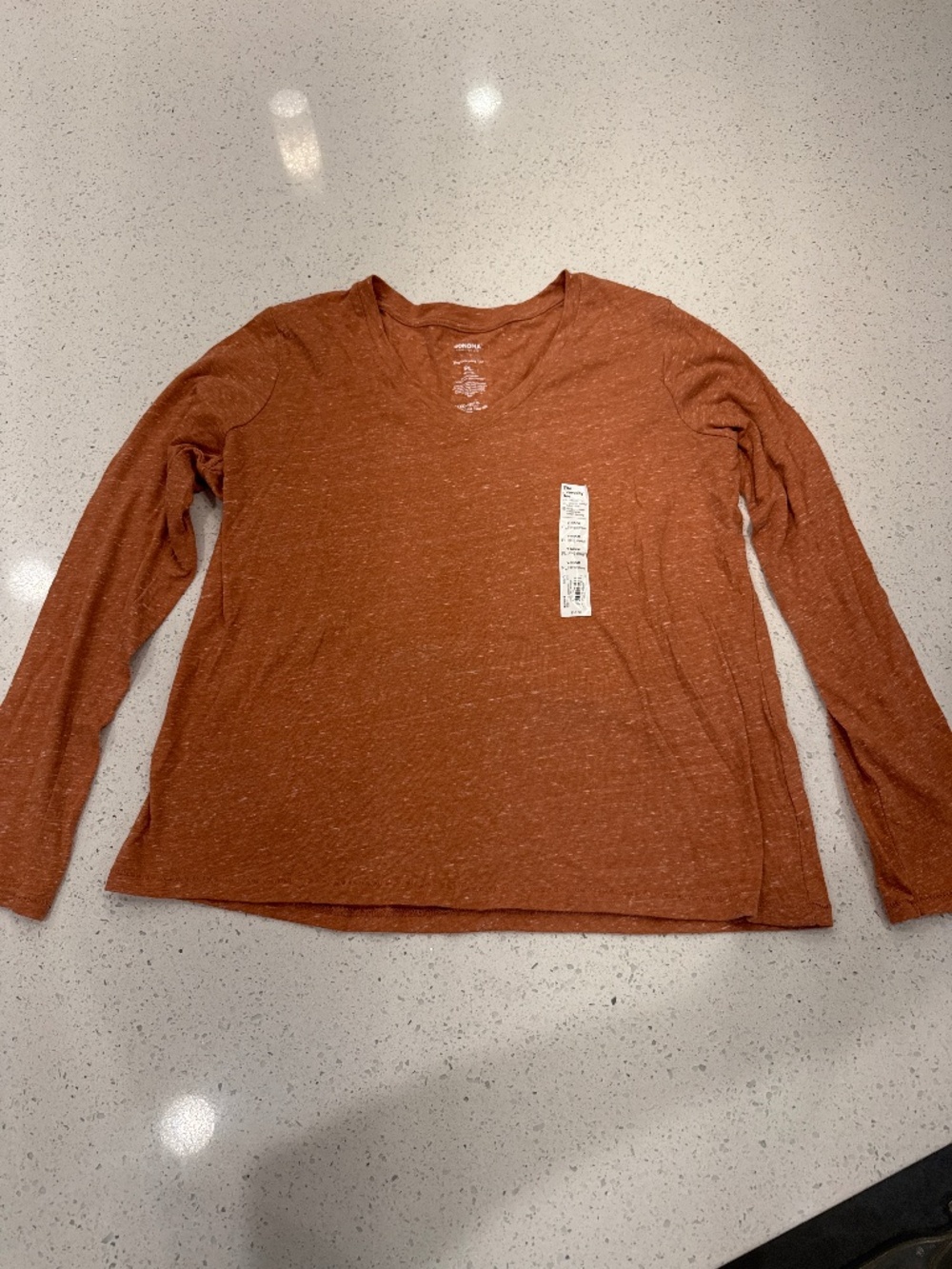 Womens long sleeve tee